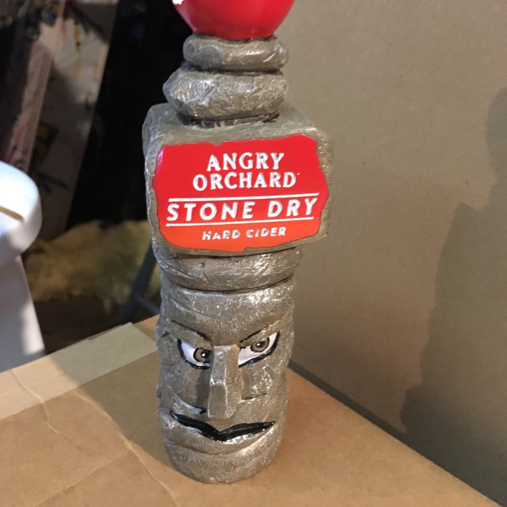 Angry orchard stone dry tap handle short